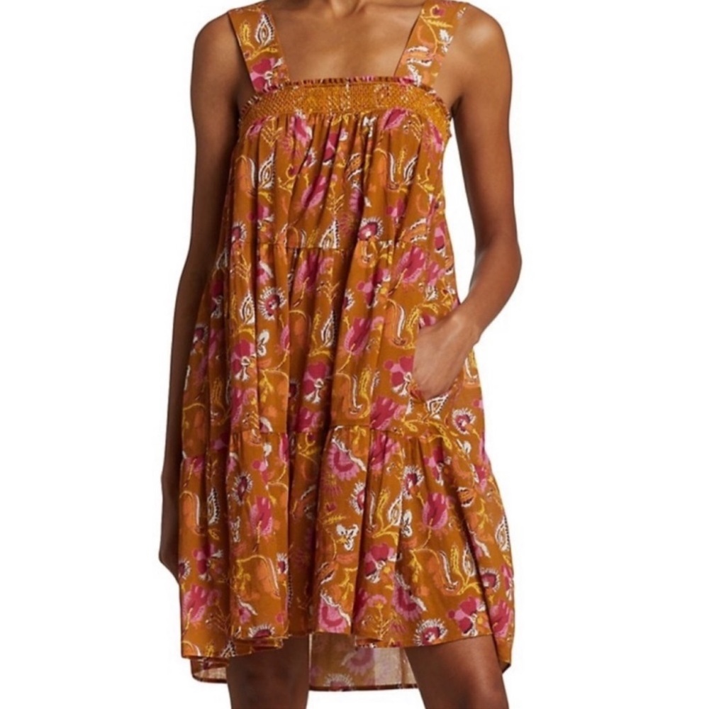 Xirena Sundress Trapeze Sunset Short Milly med new